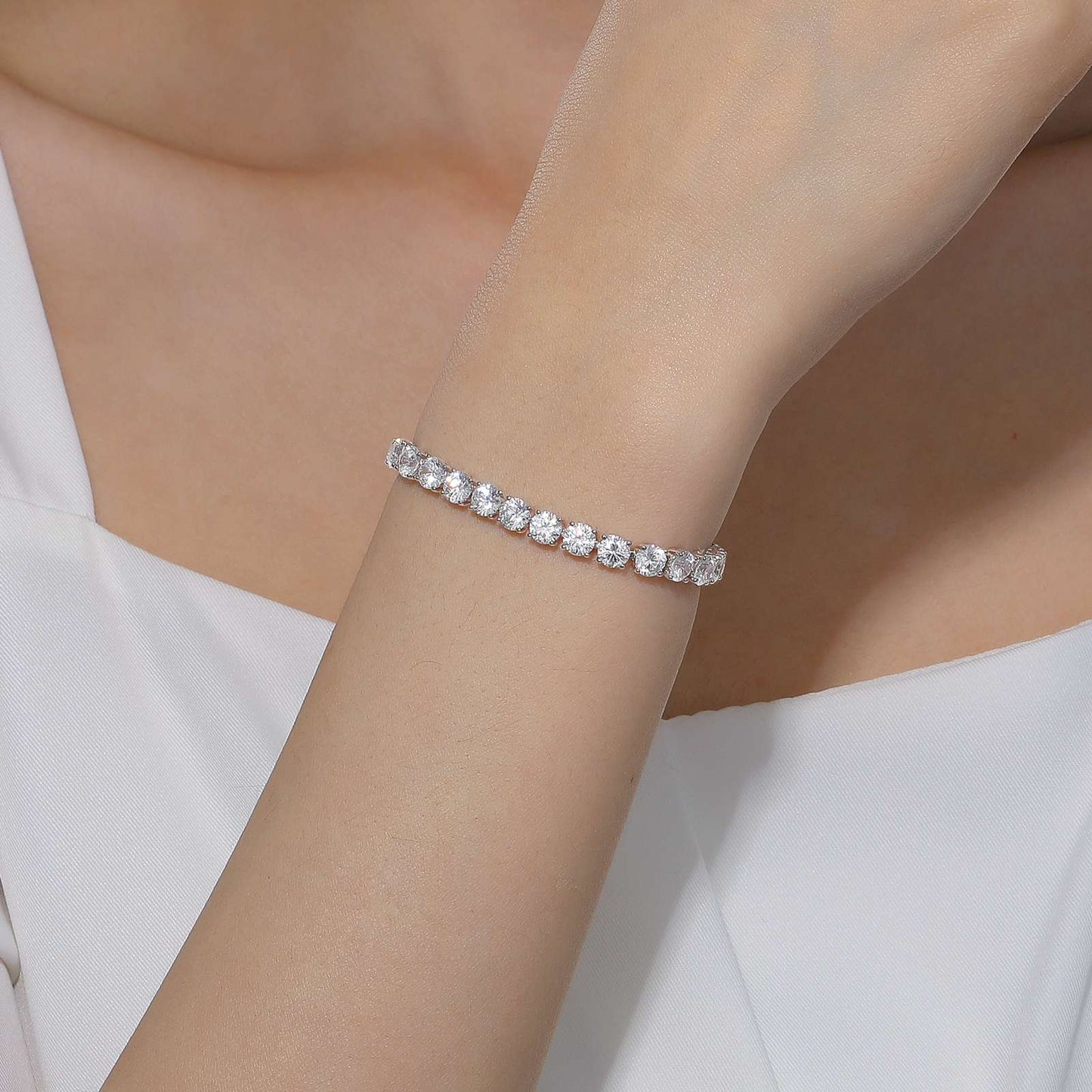 16.00 CTW Classic Tennis Bracelet